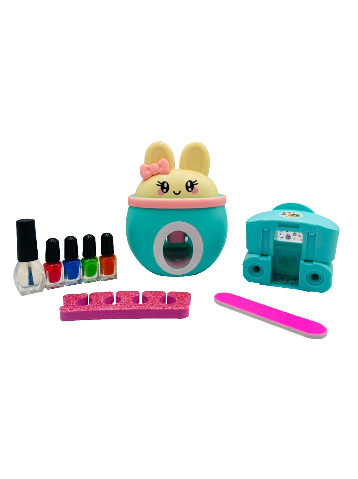 Foto 2 pulgar | Set De Uñas Infantil Verde