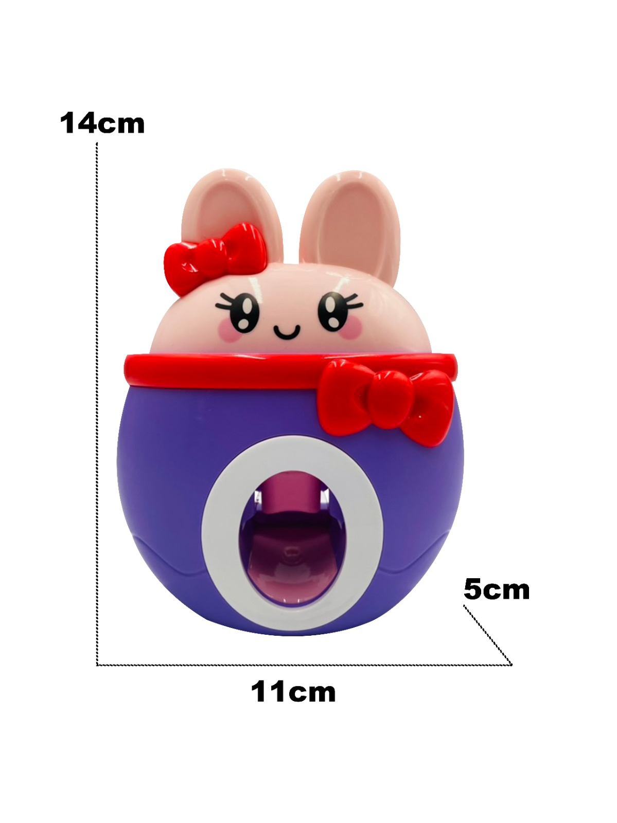 Foto 7 pulgar | Set De Uñas Infantil Morado