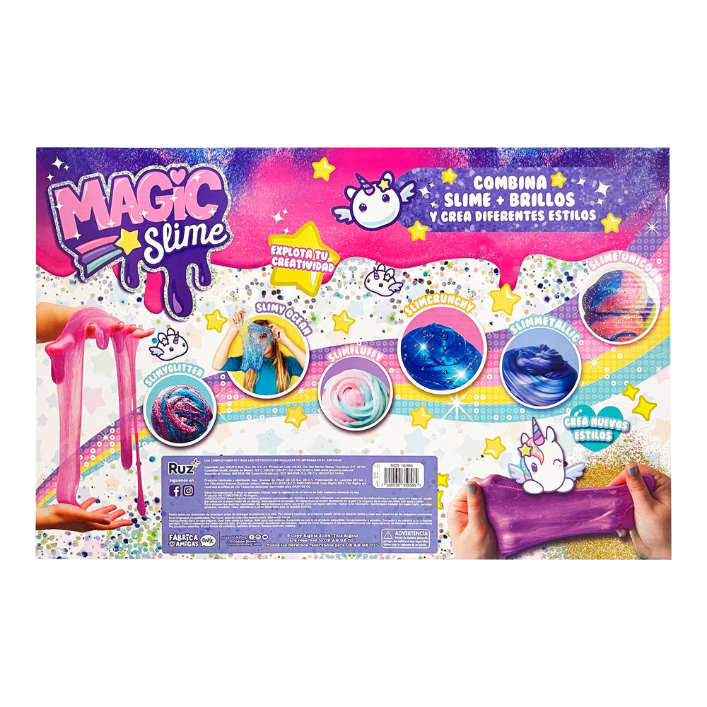 Foto 3 pulgar | Set De Artes Y Manualidades Ruz (onix Magic Slime Multicolor)