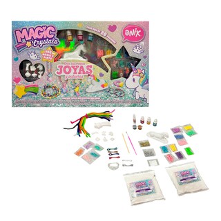 Foto 1 | Set De Manualidades Ruz Onix Magic Crystals (unicornio Joyas Y Pulseras)