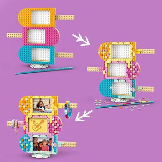 Foto 4 | Kit De Manualidades Lego Dots Con Marcos Para Fotos De Helado Y Brazalete 41956 - Venta Internacional.