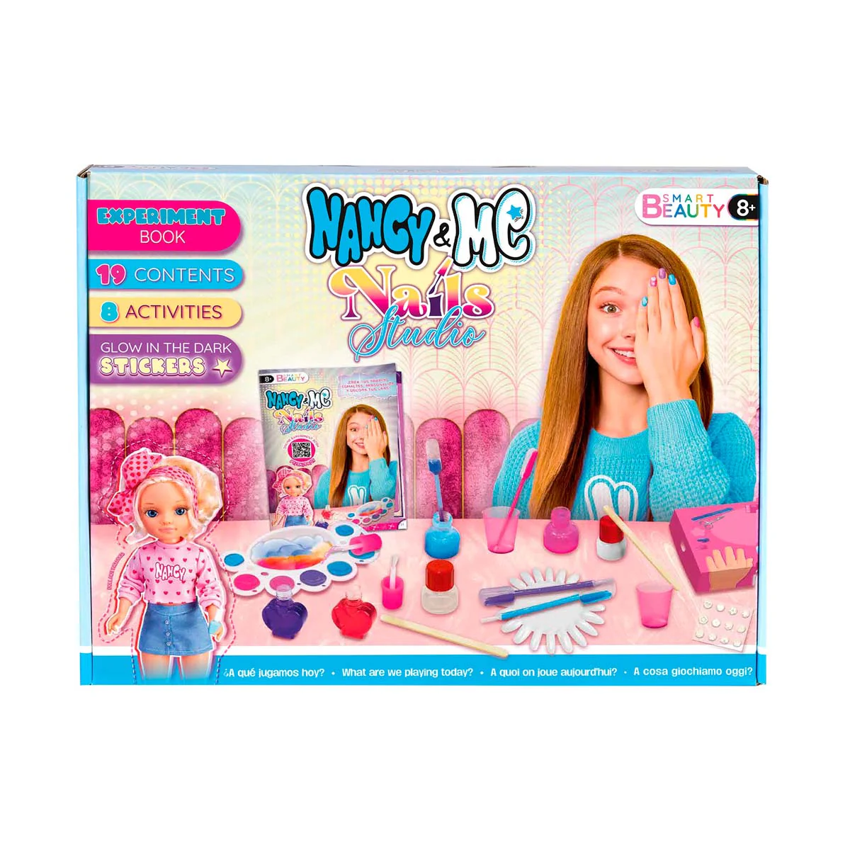 Foto 1 | Estudio De Uñas Nancy And Me, Kit De Manicura Con Stickers