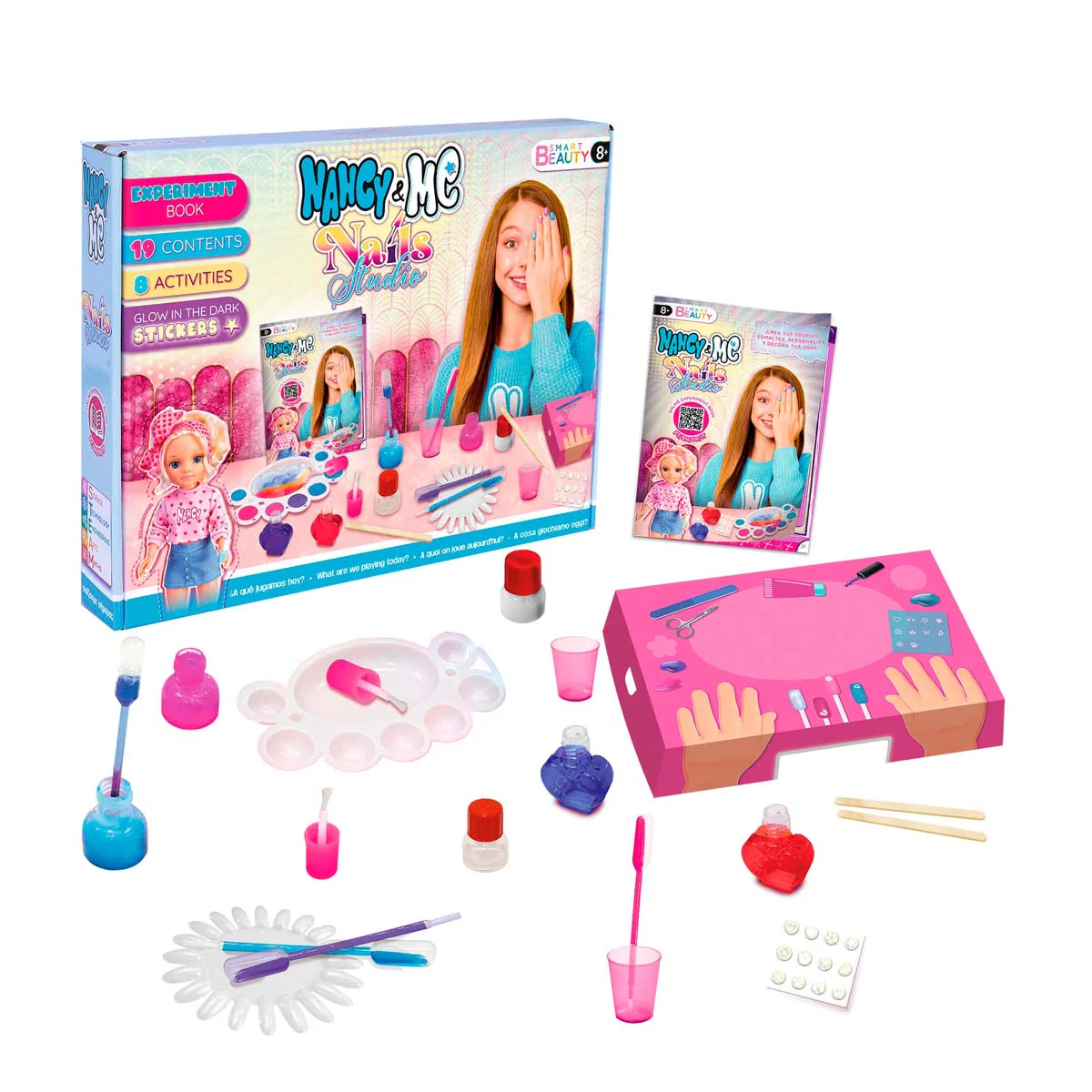 Foto 2 | Estudio De Uñas Nancy And Me, Kit De Manicura Con Stickers