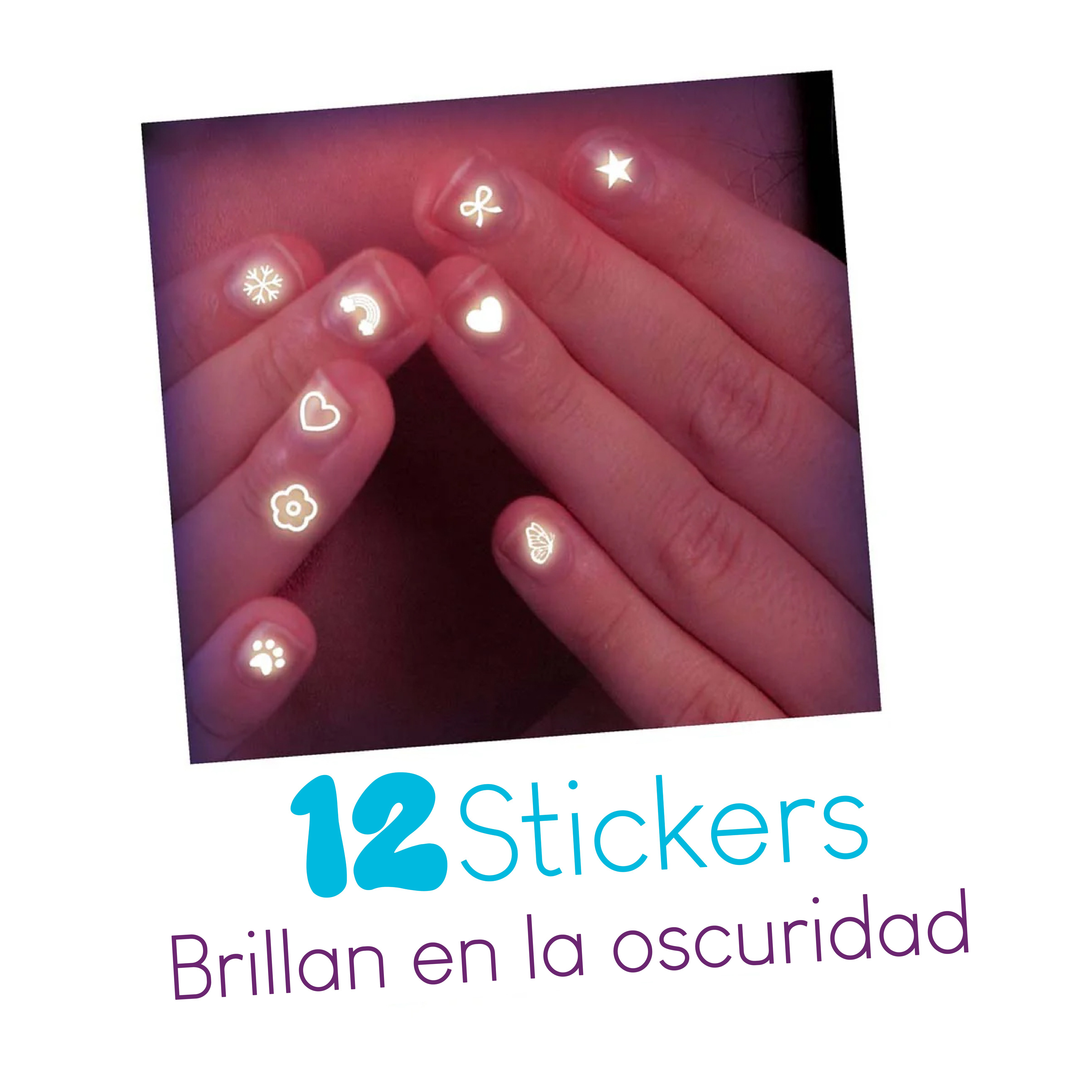 Foto 5 pulgar | Estudio De Uñas Nancy And Me, Kit De Manicura Con Stickers
