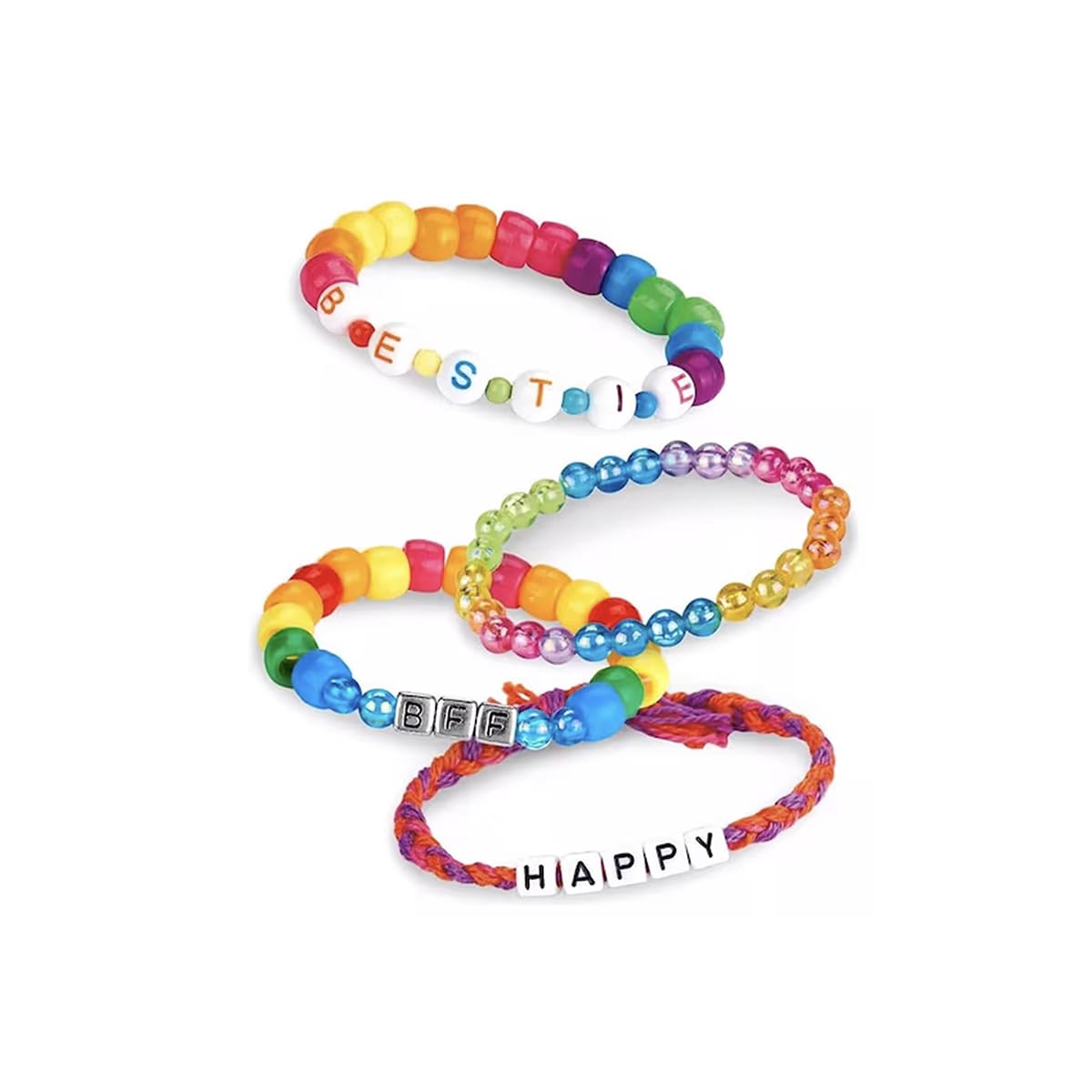 Foto 3 pulgar | Set de Pulseras Shimmer And Sparkle Abc Fashion Beads