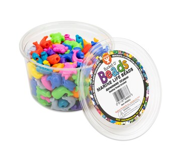 Foto 1 | Beads Hygloss Sea Life Con Diseño De Animales Marinos, 25 Mm, 150 Unidades - Venta Internacional.