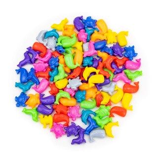 Foto 6 | Beads Hygloss Sea Life Con Diseño De Animales Marinos, 25 Mm, 150 Unidades - Venta Internacional.