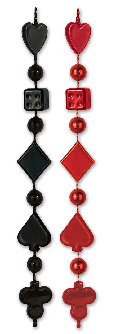 Foto 4 pulgar | Collar Beistle Beaded Casino, Paquete De 2 Unidades, 84 Cm De Largo - Venta Internacional.