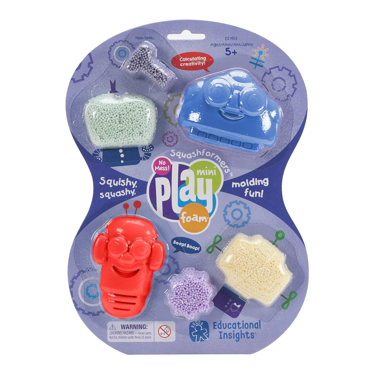Foto 2 pulgar | Squashformers Playfoam 4 Piezas