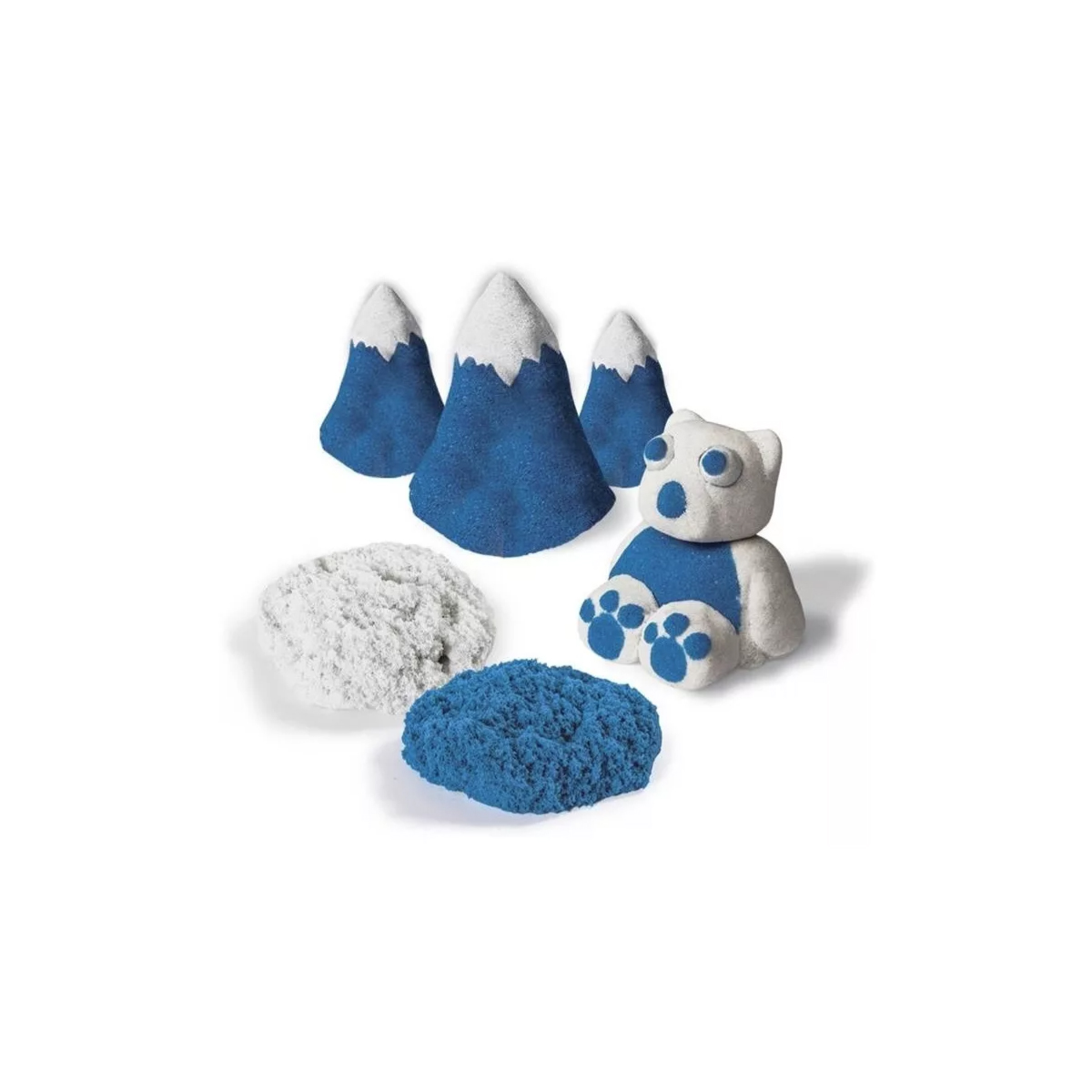 Foto 2 pulgar | Kinetic Sand Arena Cinética 1 Lb Azul Y Blanca Spin Master