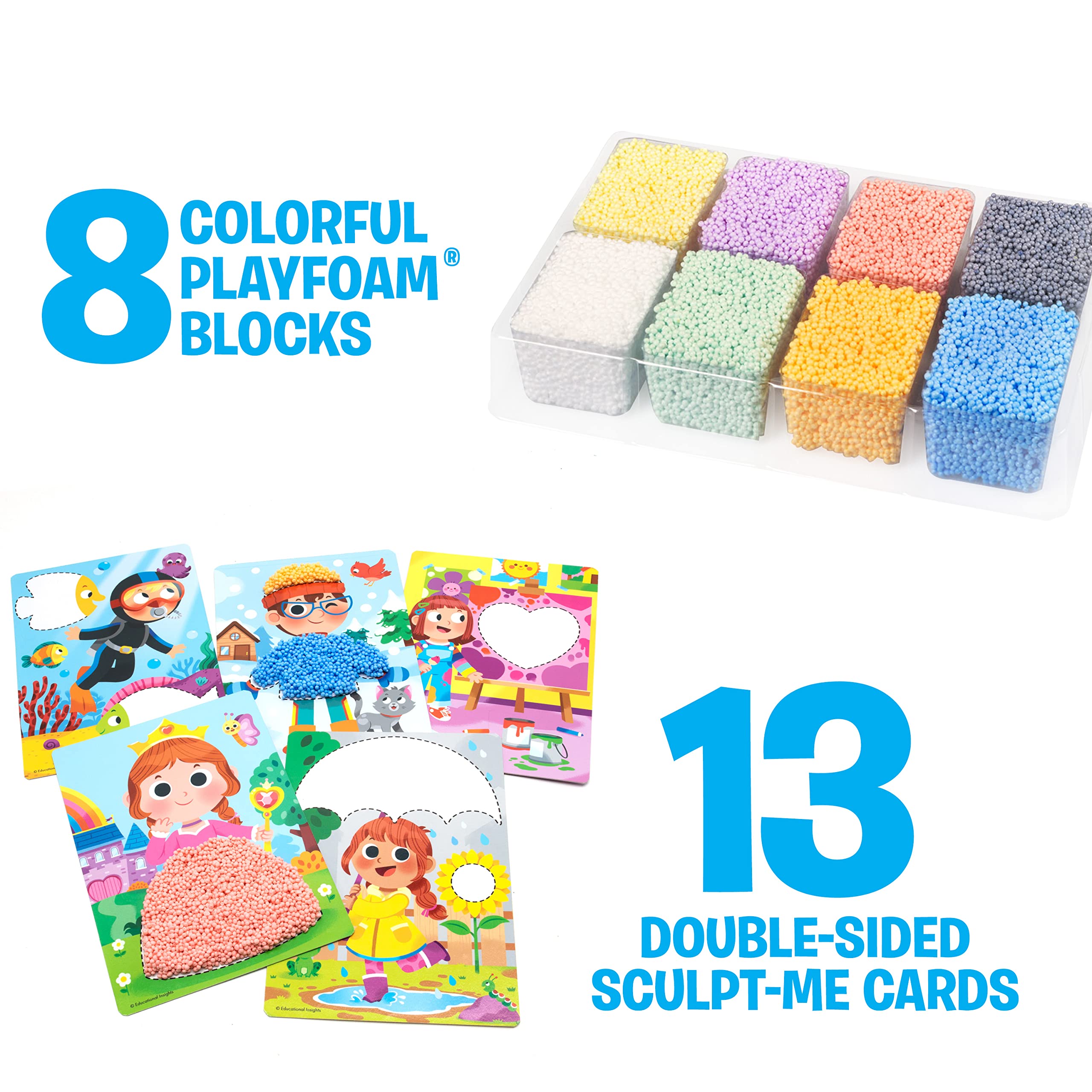 Foto 2 | Juguete Sensorial Educational Insights Playfoam Shape & Learn - Venta Internacional.