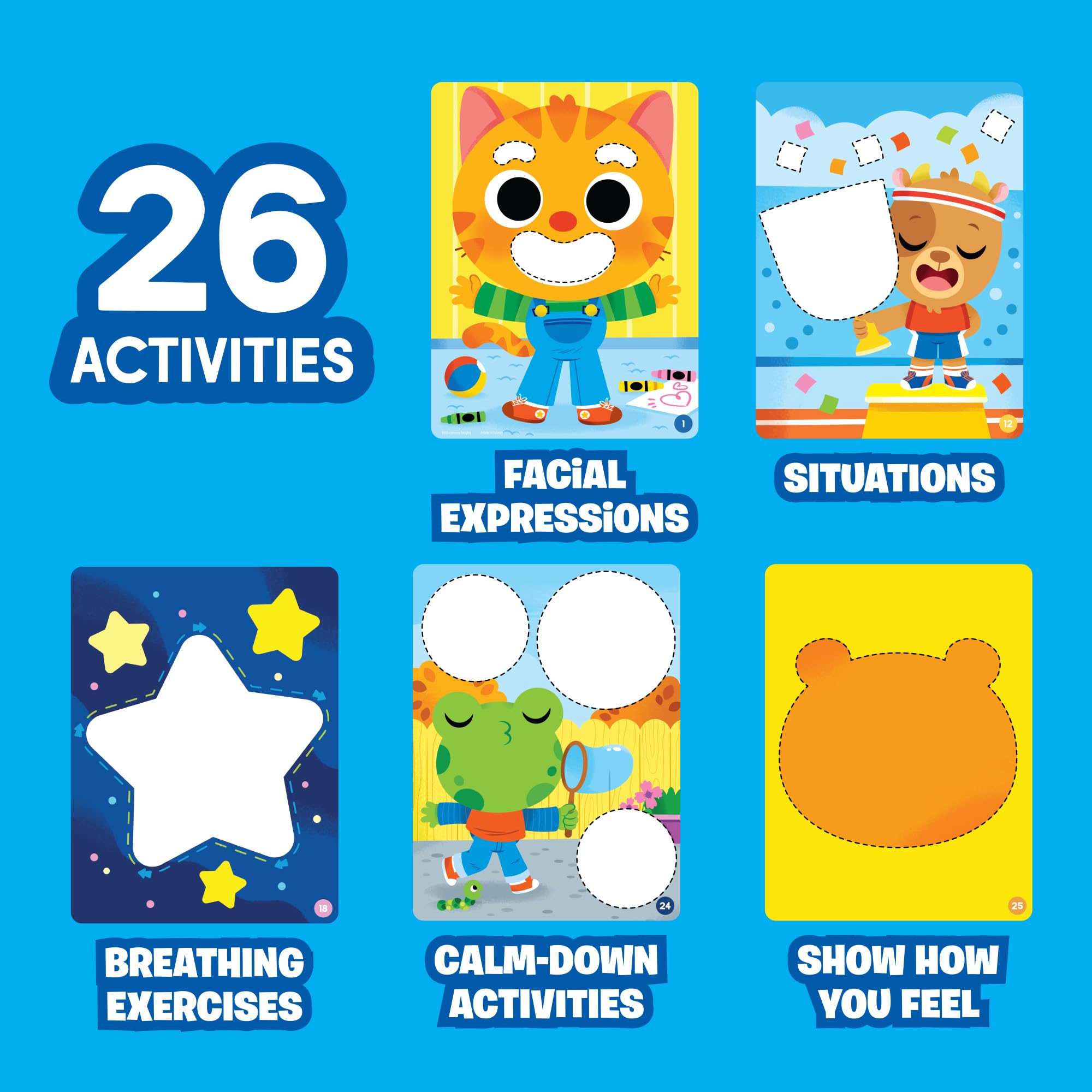 Foto 4 | Perspectivas Educativas De Playfoam Shape & Learn Feelings - Venta Internacional.