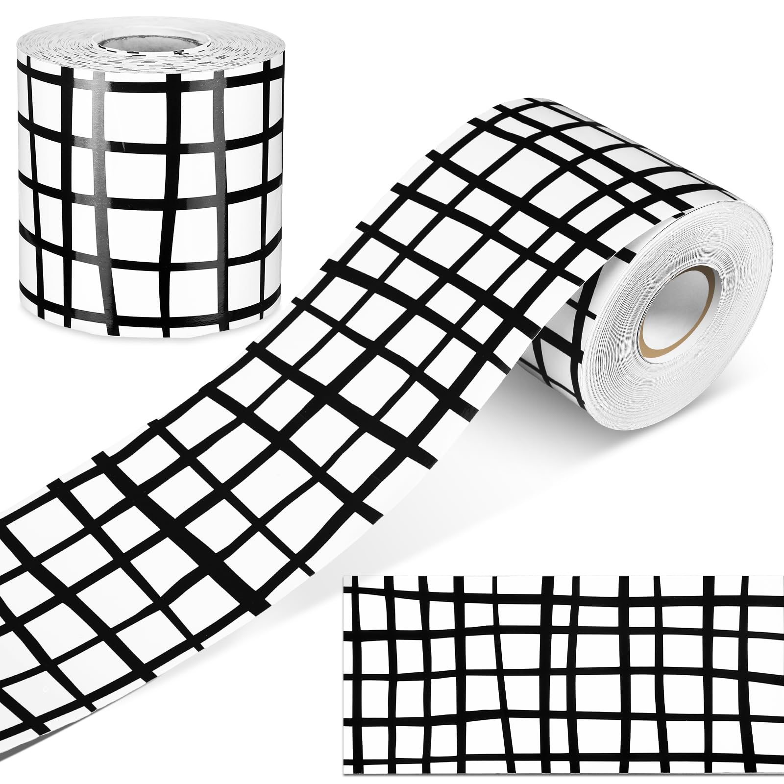 Foto 1 | Tablón De Anuncios Borders Zonon Con Lunares Blancos Y Negros, 20 M - Venta Internacional.