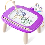 Pizarra Magnética Seimome Para Niños De 1 A 2 Años, Color Morado - Venta Internacional.