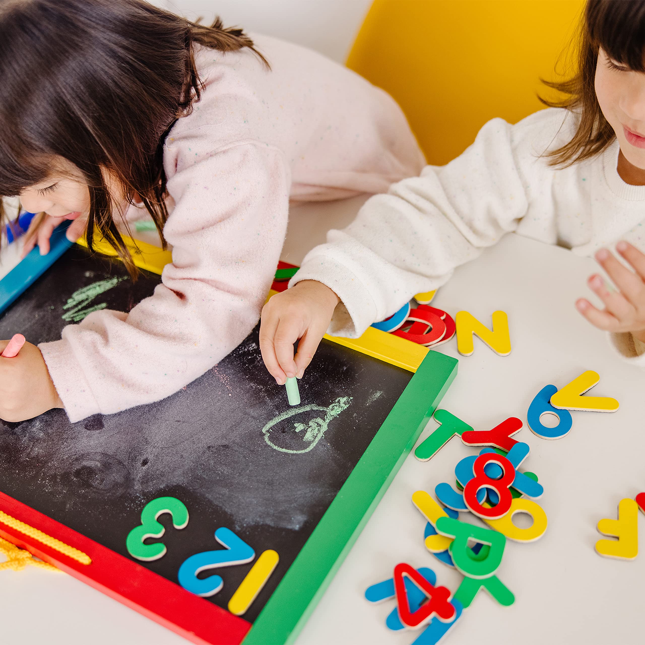 Foto 2 | Pizarra Magnética Y Pizarra De Borrado En Seco Melissa & Doug - Venta Internacional.