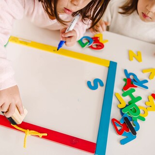 Foto 3 | Pizarra Magnética Y Pizarra De Borrado En Seco Melissa & Doug - Venta Internacional.