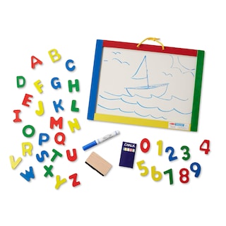 Foto 4 | Pizarra Magnética Y Pizarra De Borrado En Seco Melissa & Doug - Venta Internacional.