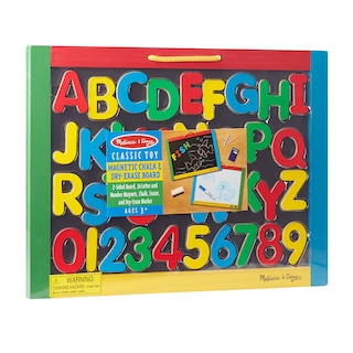 Foto 6 | Pizarra Magnética Y Pizarra De Borrado En Seco Melissa & Doug - Venta Internacional.