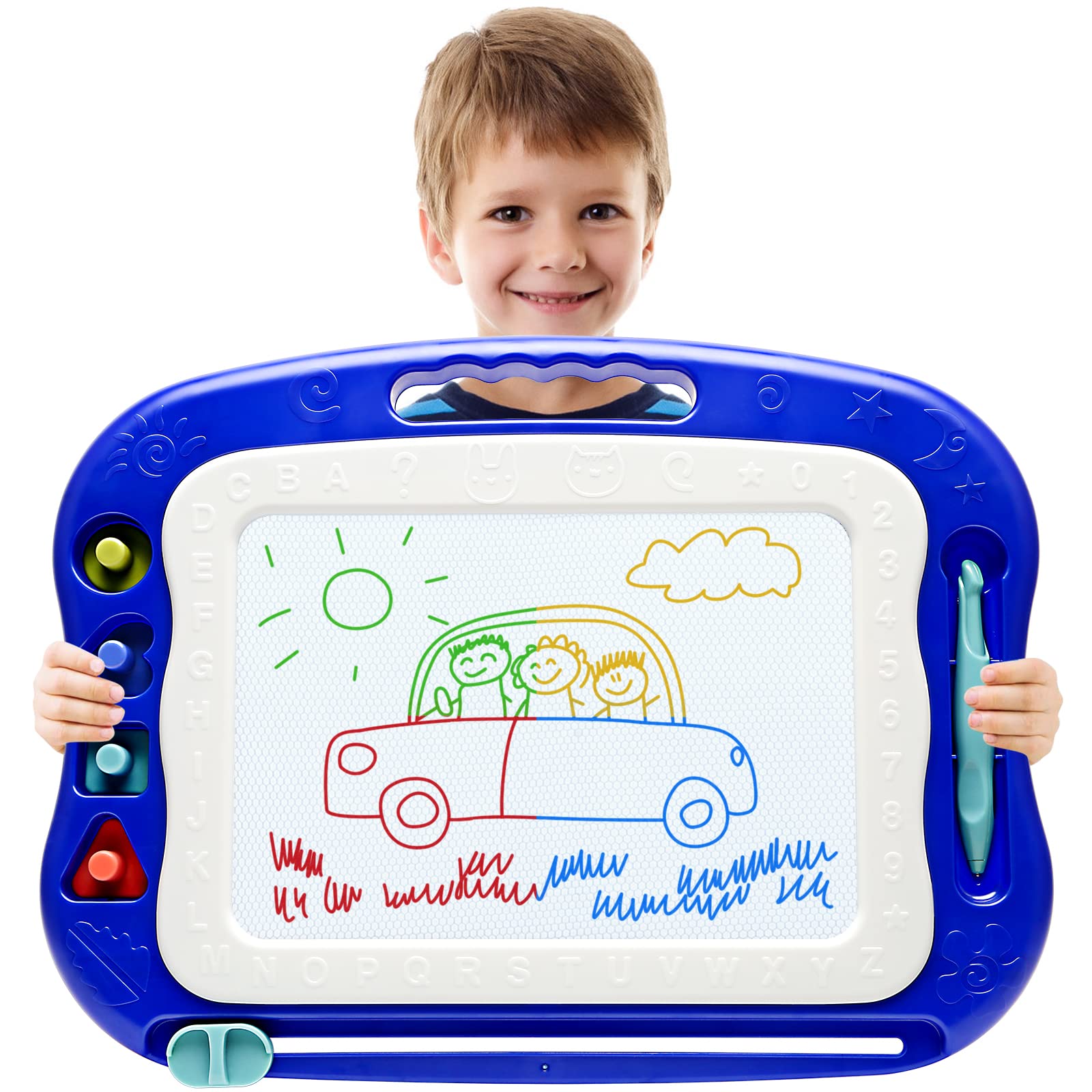 Foto 2 pulgar | Tablero De Dibujo Magnético Vusum Large Doodle Para Niños De 3 A 7 Años - Venta Internacional.