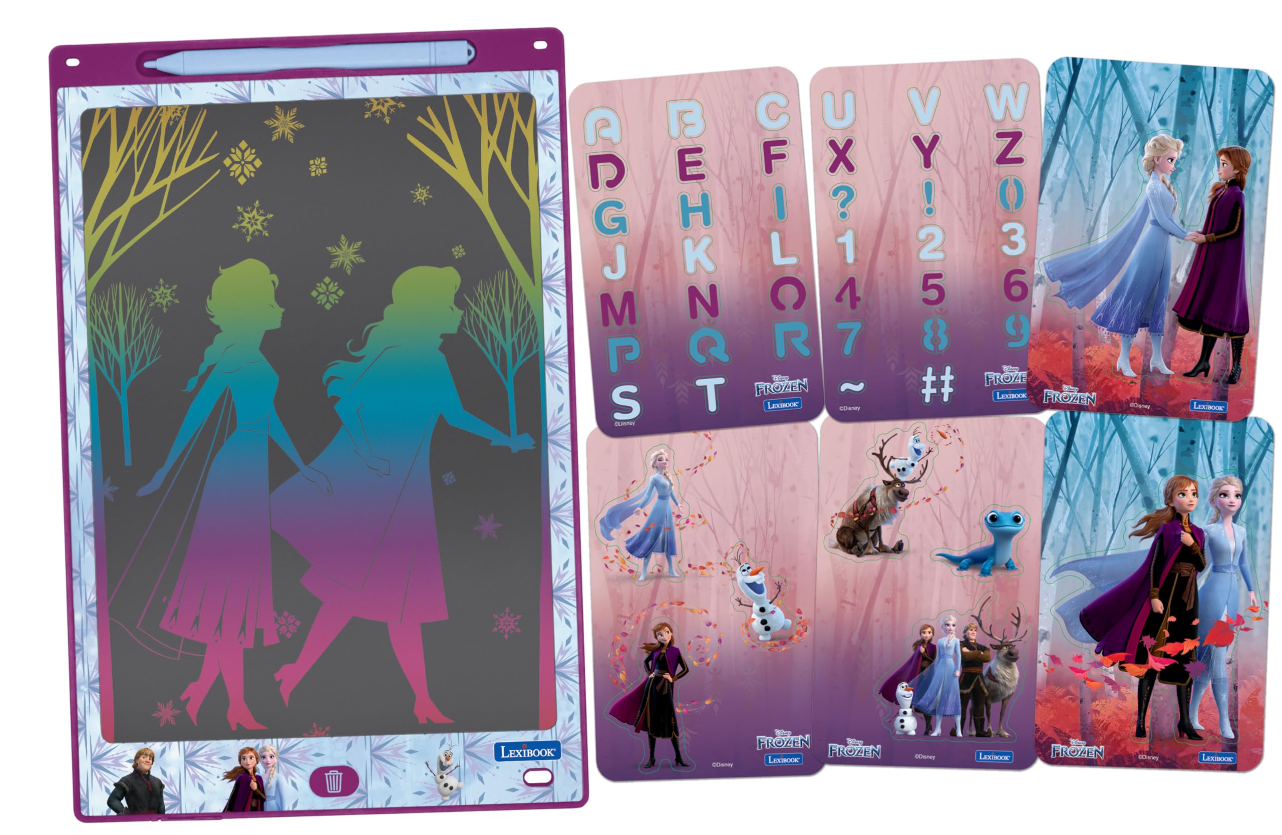 Foto 1 | Lexibook De Juguetes De Arte Y Artesanía Frozen Magic Slate, Tamaño A4 - Venta Internacional.