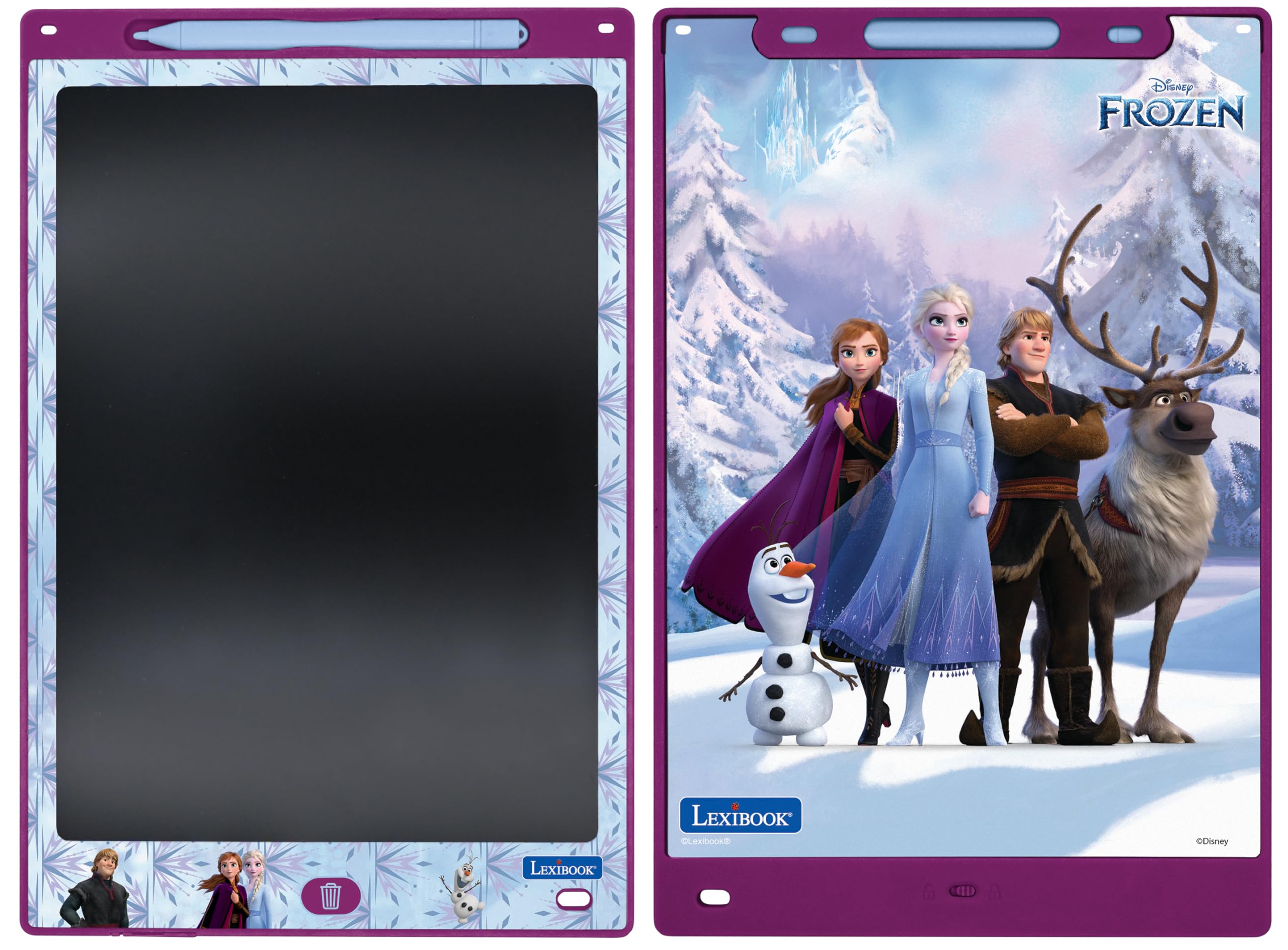 Foto 4 pulgar | Lexibook De Juguetes De Arte Y Artesanía Frozen Magic Slate, Tamaño A4 - Venta Internacional.
