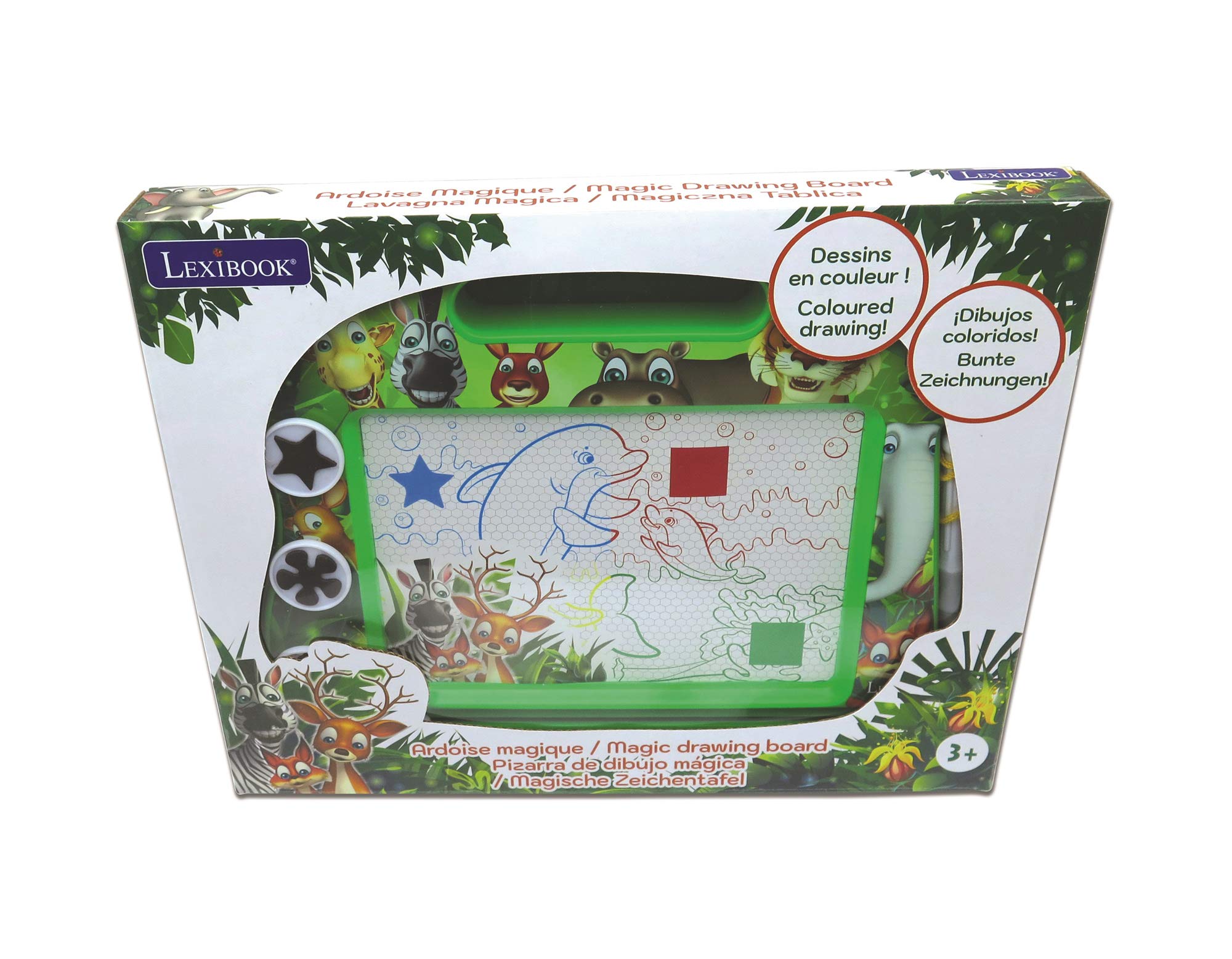 Foto 5 pulgar | Tablero De Dibujo Lexibook Magic Magnetic Animals Con Lápiz Capacitivo - Venta Internacional.