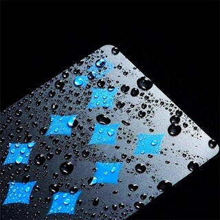Foto 3 | Baraja de Naipes Diversiones Bago de Plástico para Póker 100% Lavable Azul