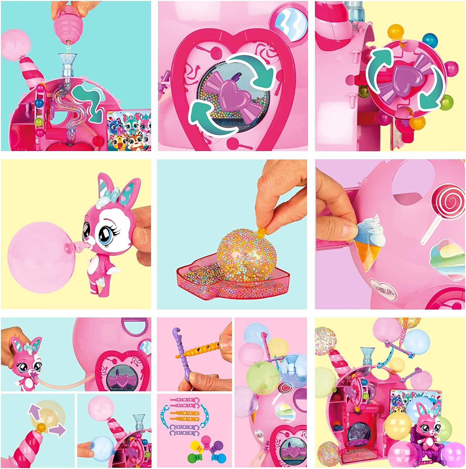 Foto 4 | Fotorama Mila Bubiloons Bubi - Lab Burbujas Rosa
