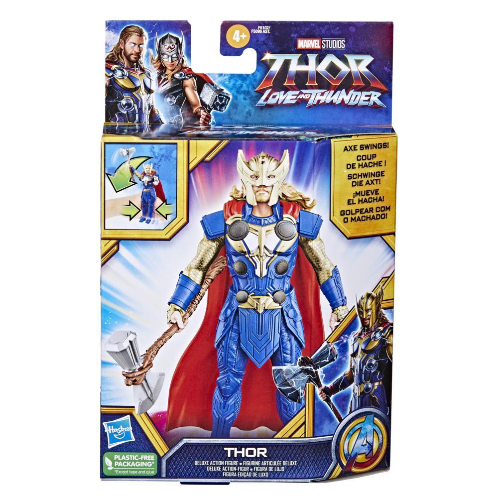 Foto 2 pulgar | Figura Marvel Titan Hero Series: Thor Love And Thunder - Thor Devastador Deluxe