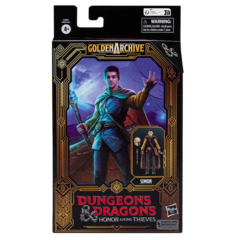 Foto 4 pulgar | Figura Dungeons & Dragons Golden Archive: Simon