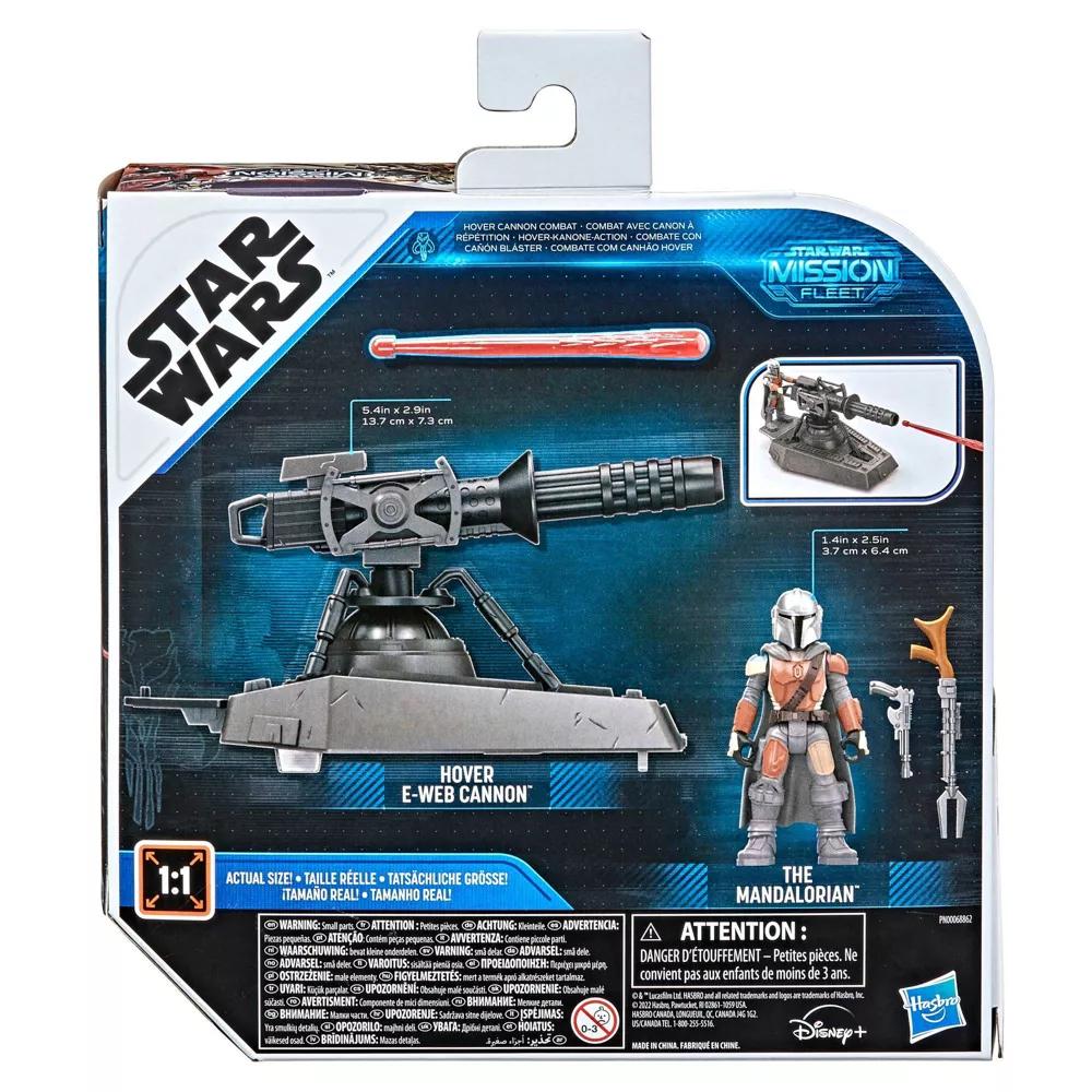 Foto 4 pulgar | Star Wars Mission Fleet: The Mandalorian -Hasbro Mando Con Blaster Pesado E Web