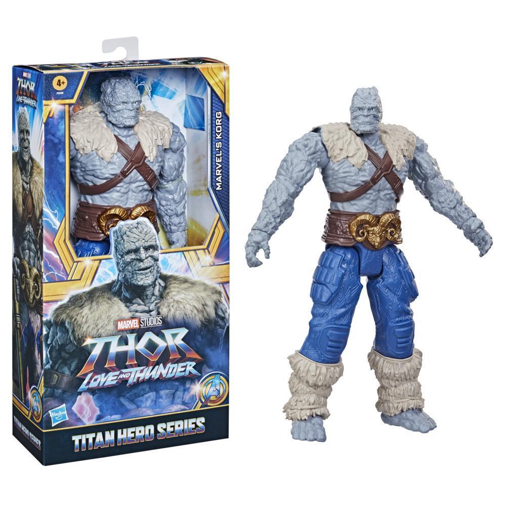 Foto 4 pulgar | Marvel Titan Hero Series: Thor Love And Thunder - Korg Deluxe