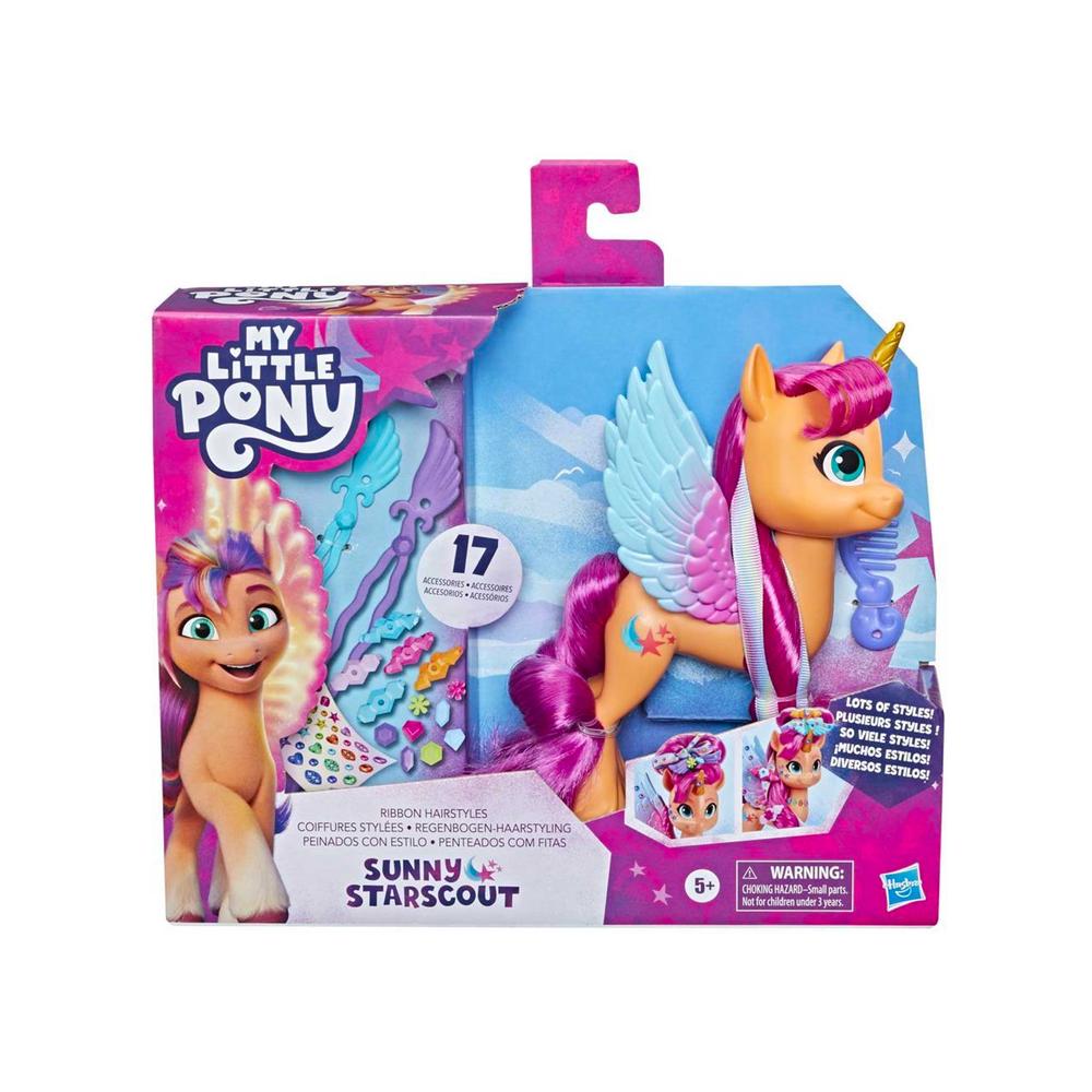 Foto 3 pulgar | My Little Pony A New Generation: Sunny Starscout Peinados Con Estilo