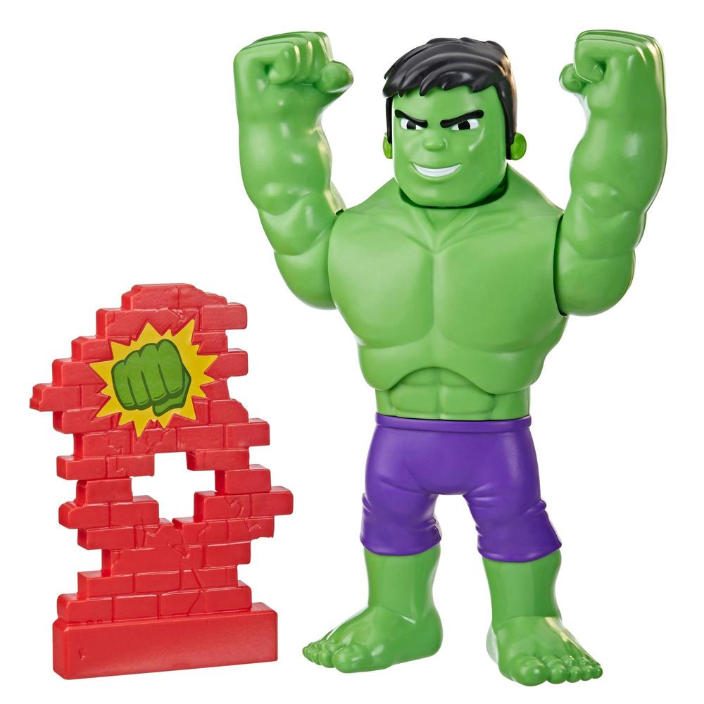 Foto 4 pulgar | Marvel Spidey And His Amazing Friends: Hulk Aplastante 30 Cm