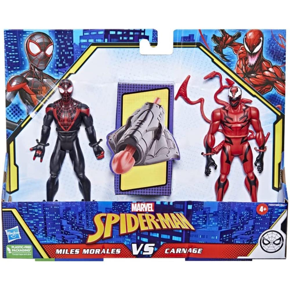 Foto 2 pulgar | Marvel Spider Man : Miles Morales Vs Carnage 2 Pack