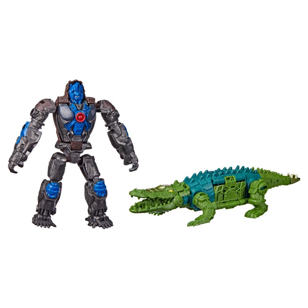 Foto 2 pulgar | Transformers Optimus Primal y Skullcruncher Hasbro F4619 Multicolor 2 Piezas