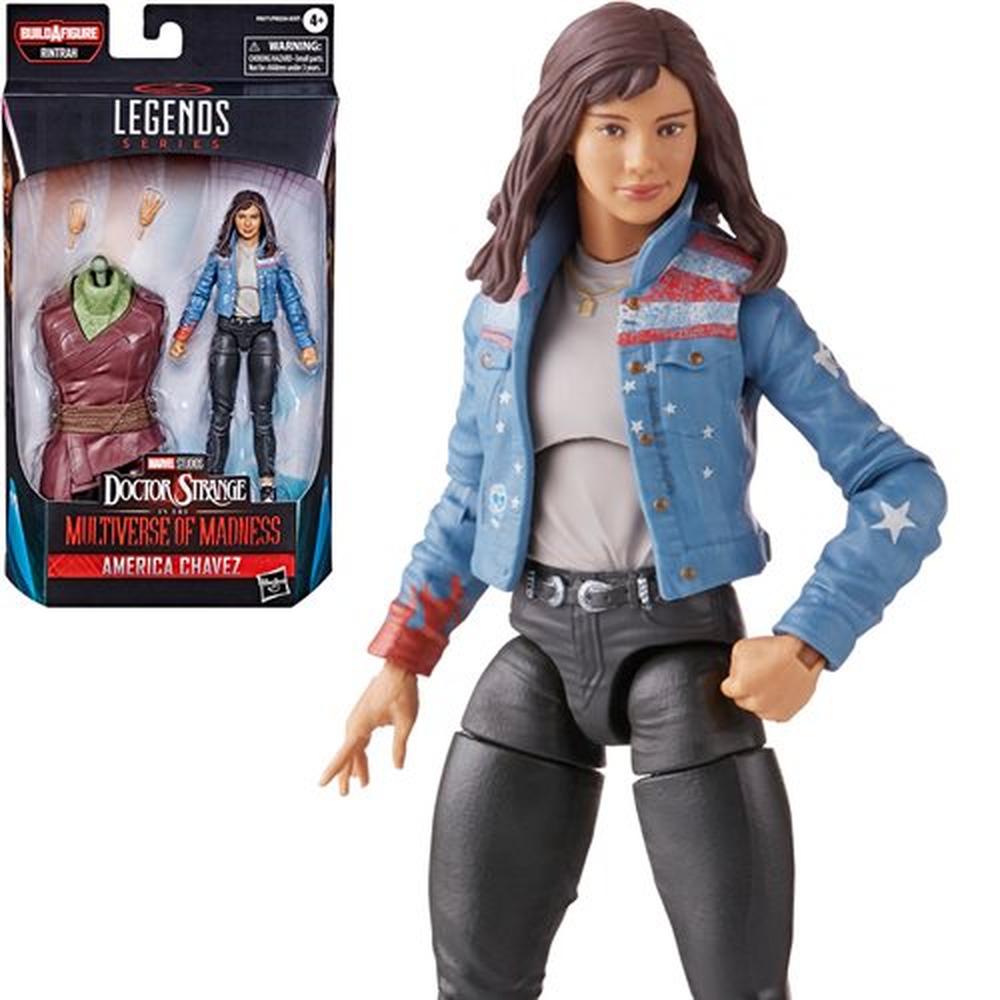 Foto 8 pulgar | America Chavez Hasbro Marvel Legends Doctor Strange Multiverso of Madness