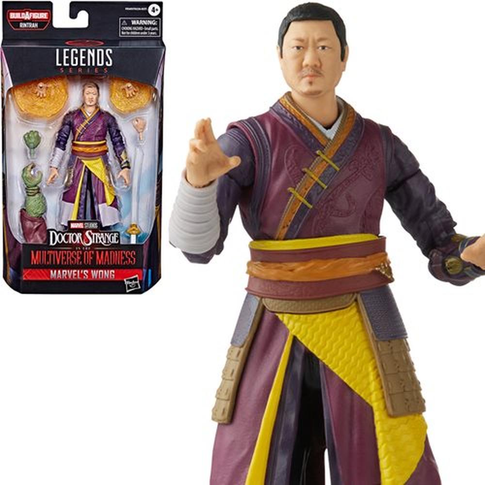 Foto 7 pulgar | Wong Hasbro Marvel Legends Doctor Strange Multiverso of Madness