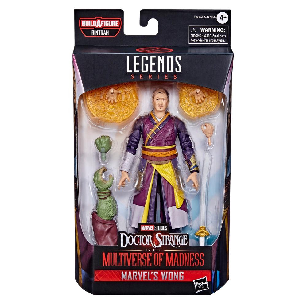 Foto 8 pulgar | Wong Hasbro Marvel Legends Doctor Strange Multiverso of Madness