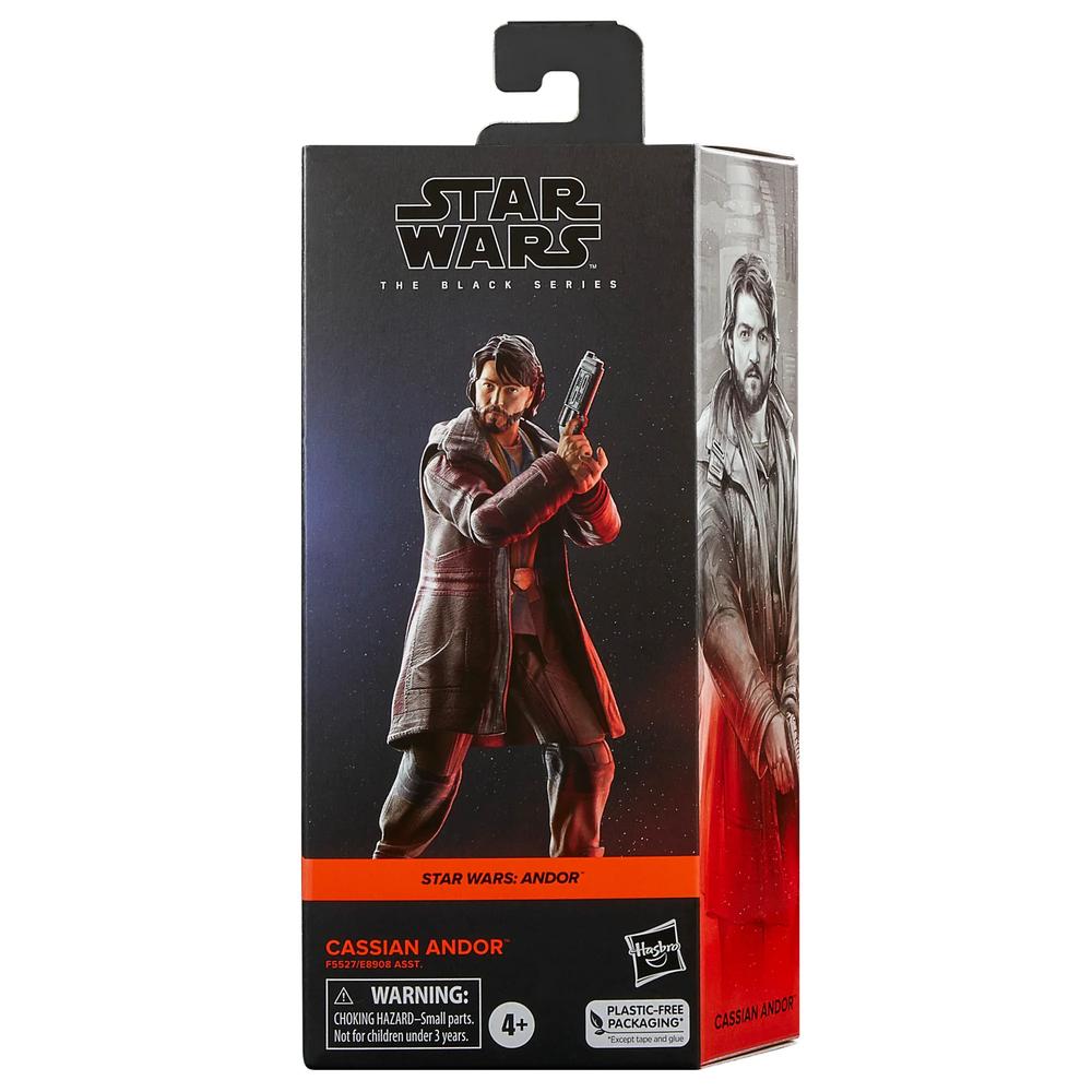 Foto 4 pulgar | Figura Star Wars The Black Series: Andor - Cassian Andor