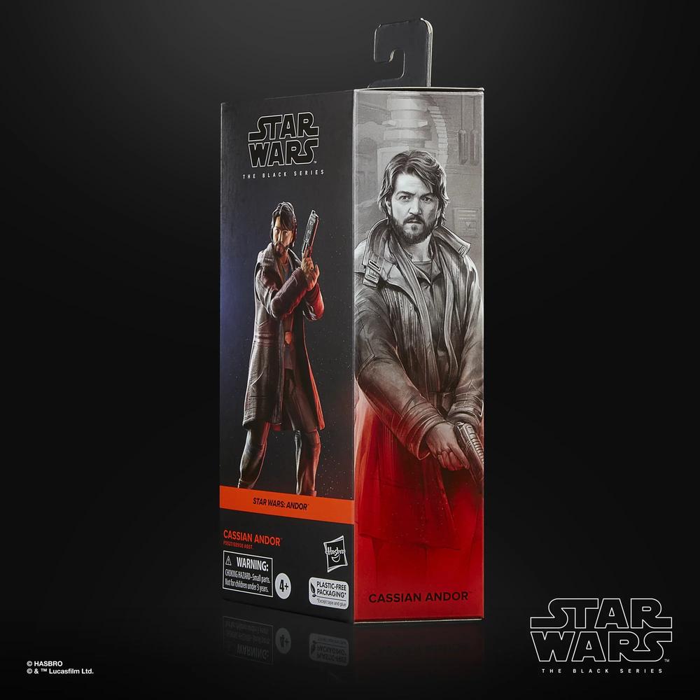 Foto 9 pulgar | Figura Star Wars The Black Series: Andor - Cassian Andor