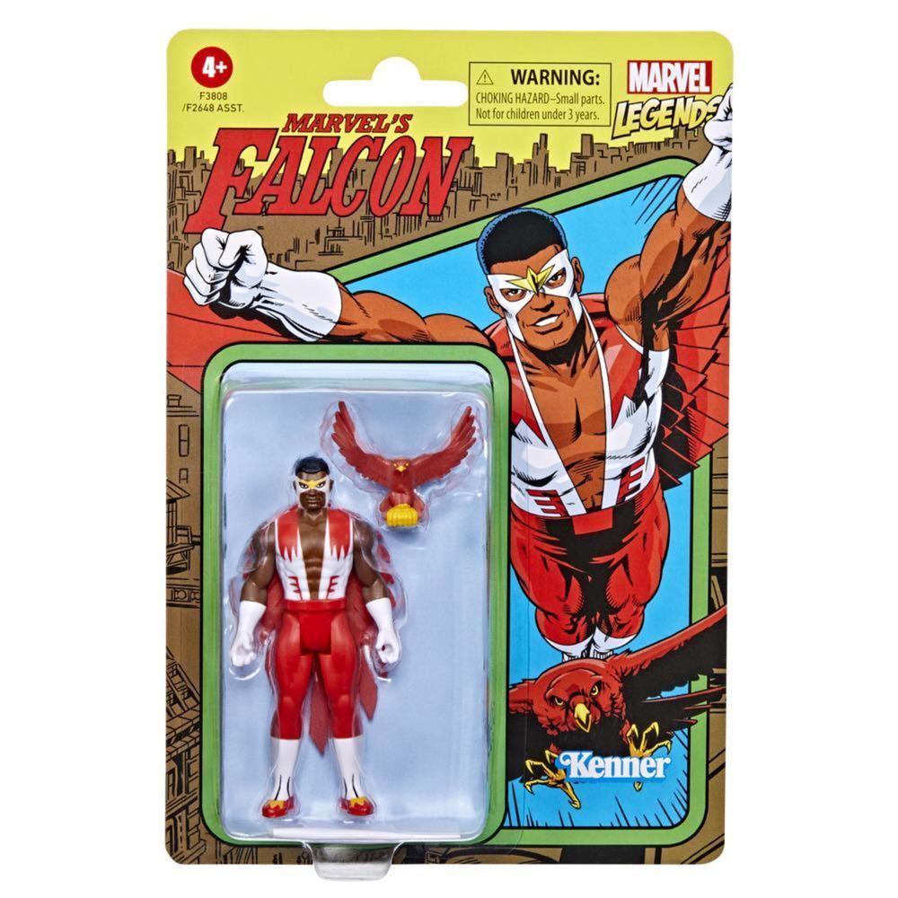 Foto 2 | Figura Marvel Legends Retro: Falcon 3.75 Pulgadas