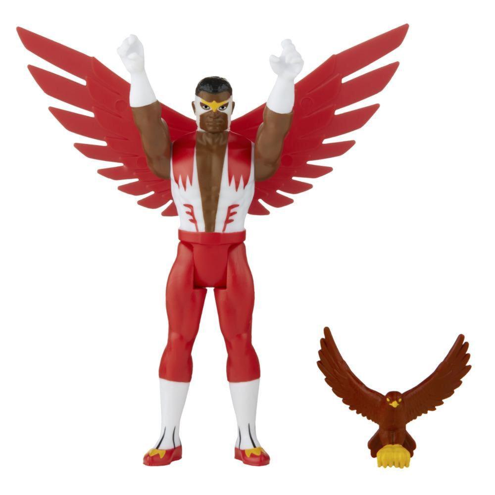 Foto 4 pulgar | Figura Marvel Legends Retro: Falcon 3.75 Pulgadas