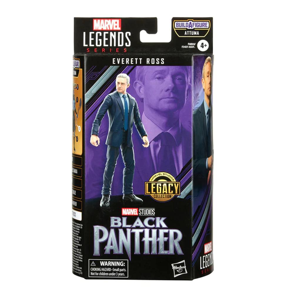 Foto 3 pulgar | Everett Ross Hasbro Pantera Negra Marvel Legends