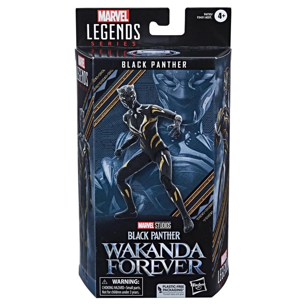 Foto 3 pulgar | Marvel Legends: Black Panther Wakanda Forever - Black Panther