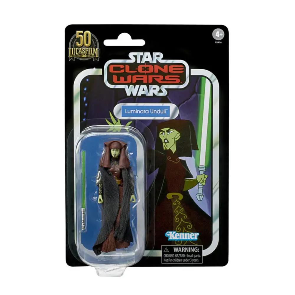 Foto 4 pulgar | Star Wars Vintage Collection: Clone Wars - Luminara Unduli