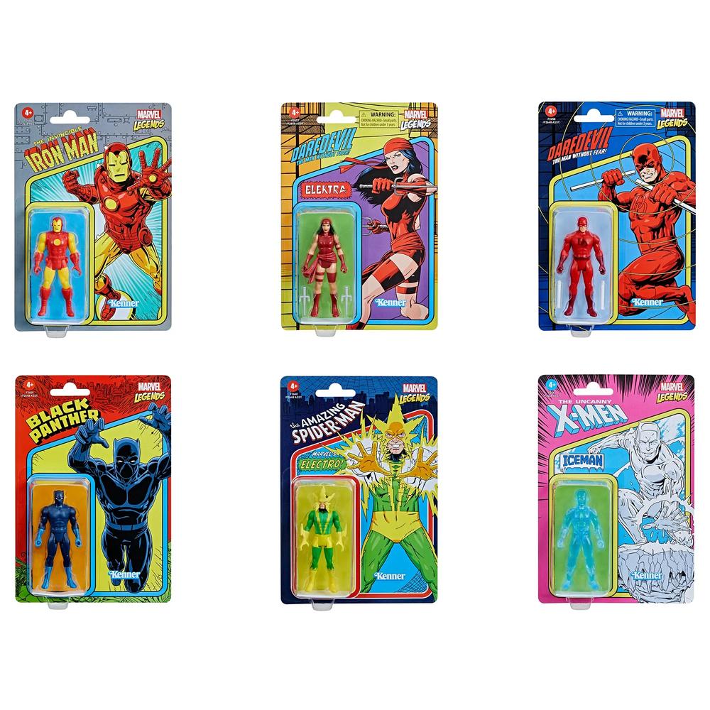 Foto 2 | Marvel Legends Retro: Figura 3.75 Pulgadas Sorpresa