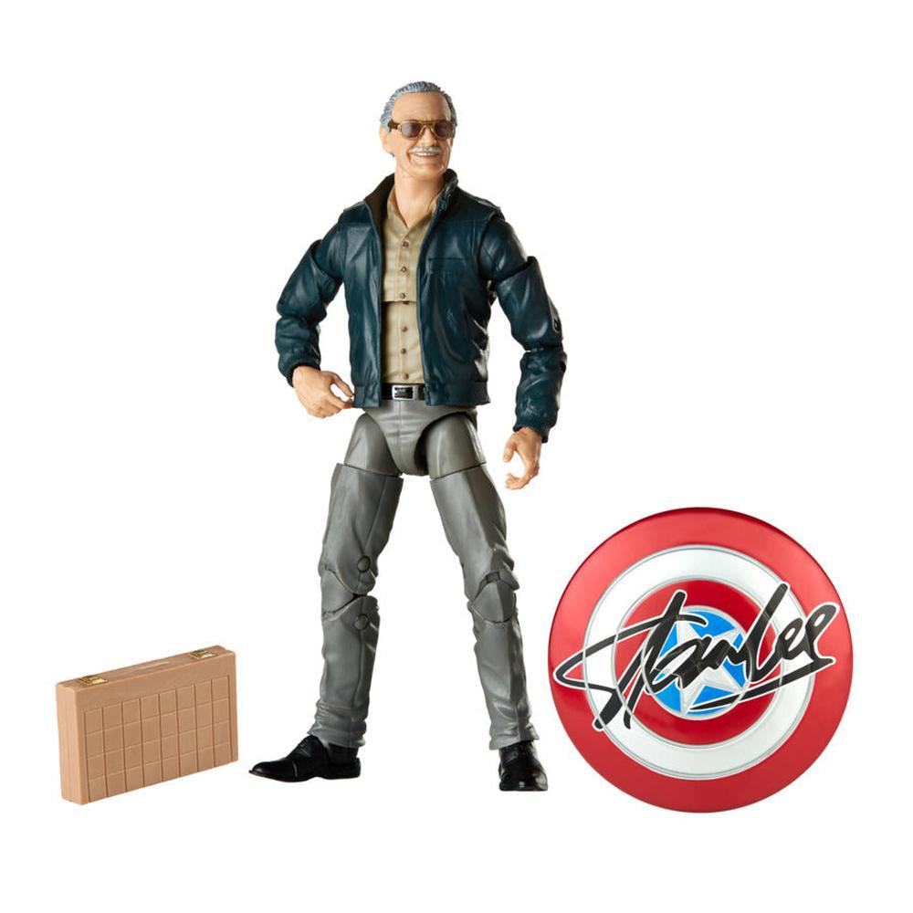 Foto 2 pulgar | Marvel Legends: 80 Aniversario - Stan Lee Escudo