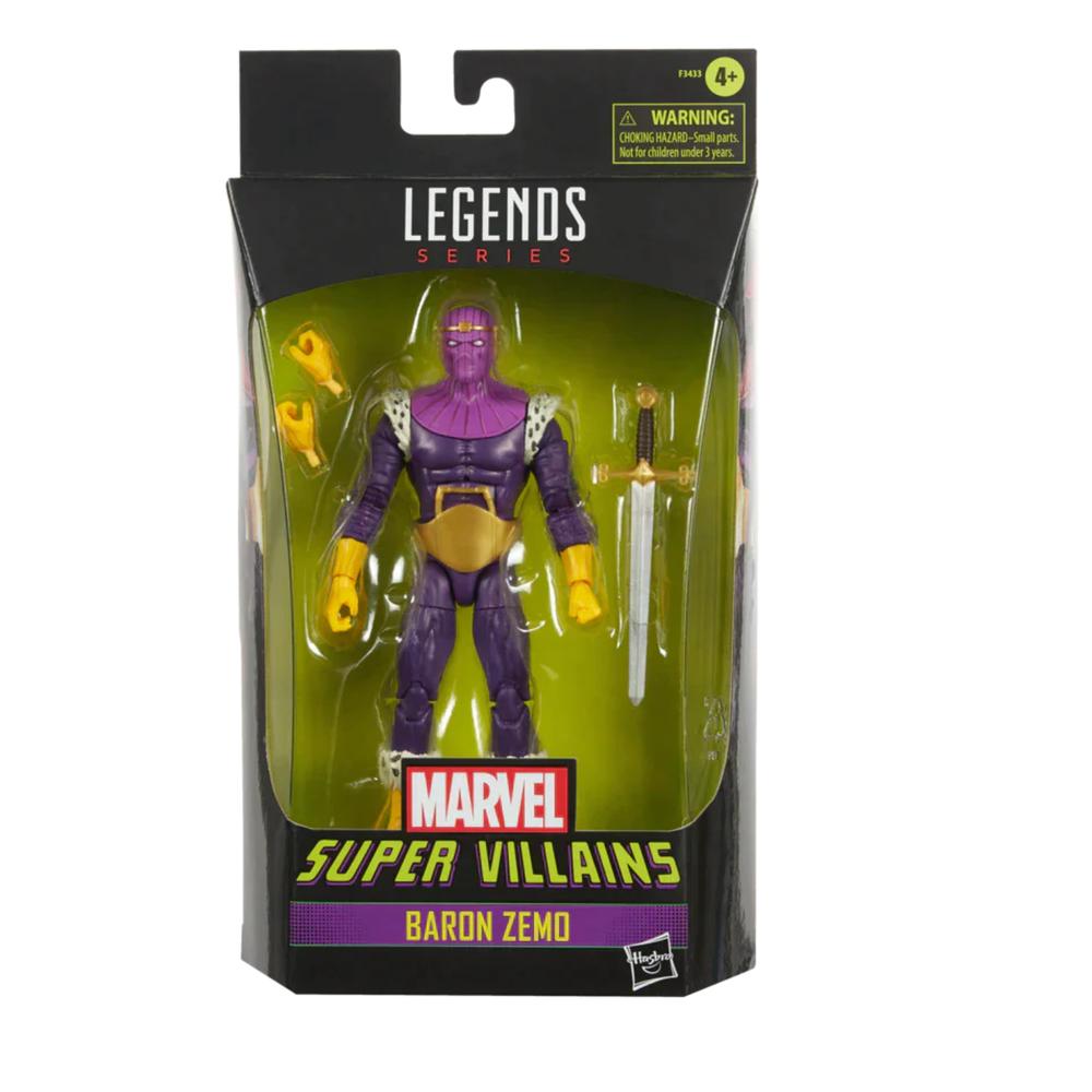 Foto 3 pulgar | Marvel Legends: Super Villains Baron Zemo