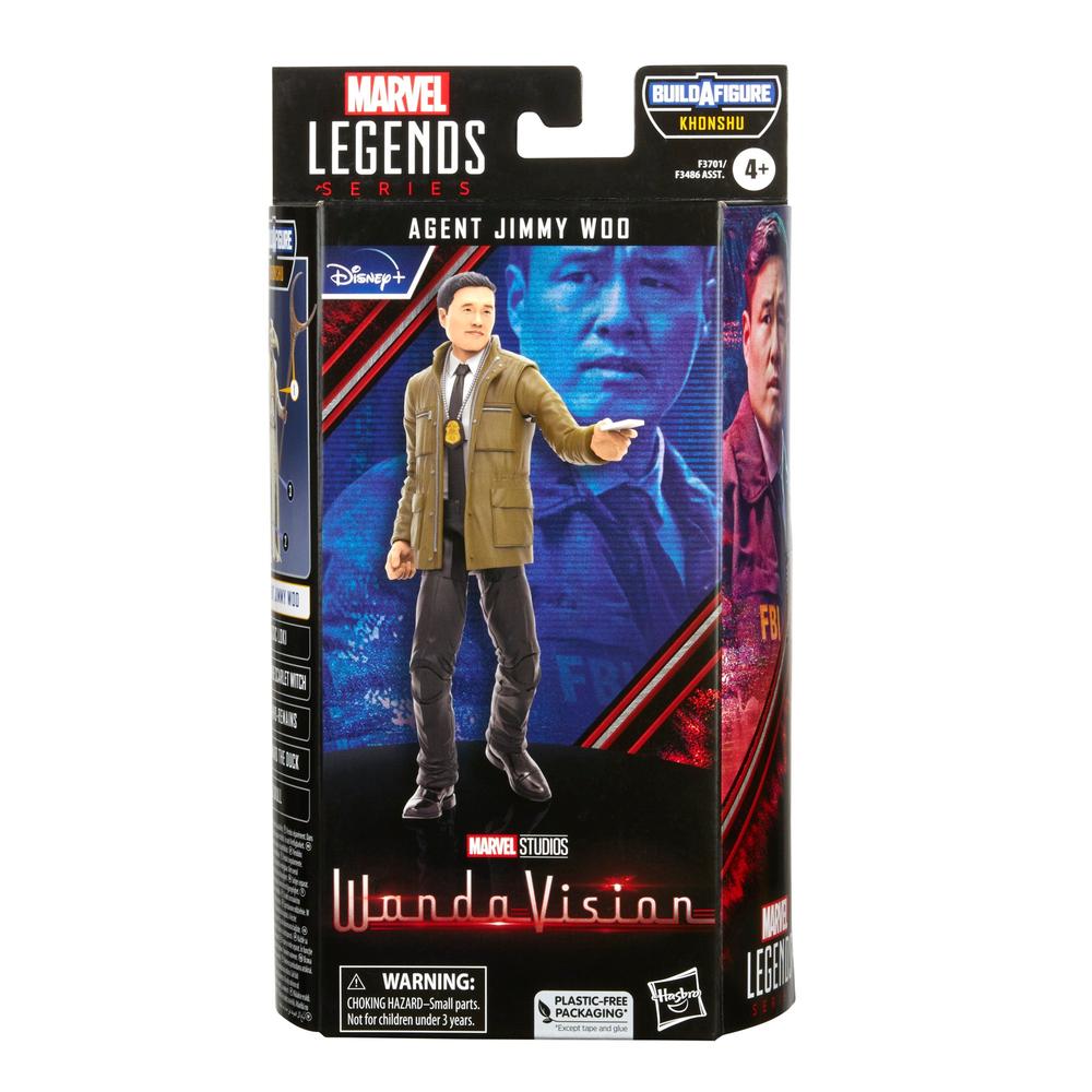 Foto 3 pulgar | Marvel Legends Baf Khonshu: Wandavision Agente Jimmy Woo